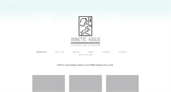 Desktop Screenshot of annettekraus.com